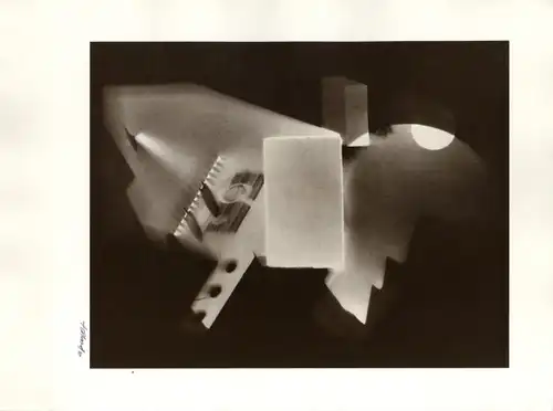 Maurice Tabard. Original-Photographie. 1970er Jahre. o. T. (Abstrakte Darstellung. Fotomontage)