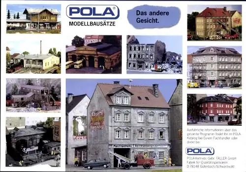 Stundenplan POLA - Gebr. Faller GmbH Modellbau, Modellbausätze um 1980