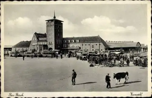 Ak 's Hertogenbosch Den Bosch Nordbrabant Niederlande, Veemarkt