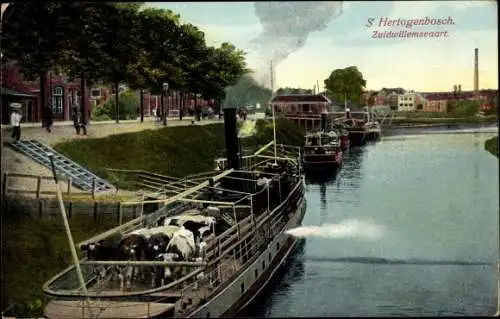 Ak 's Hertogenbosch Nordbrabant Niederlande, Zuidwillemsvaart