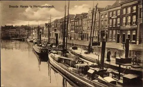 Ak 's Hertogenbosch Nordbrabant Niederlande, Breede Haven