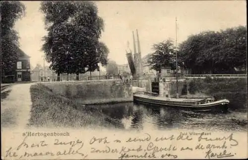 Ak 's Hertogenbosch Nordbrabant Niederlande, Zuid Willemsvaart