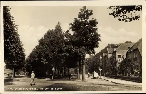 Ak Bergen op Zoom Nordbrabant Niederlande, Arn. Asselbergsstraat