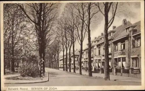 Ak Bergen op Zoom Nordbrabant Niederlande, Bolwerk Noord