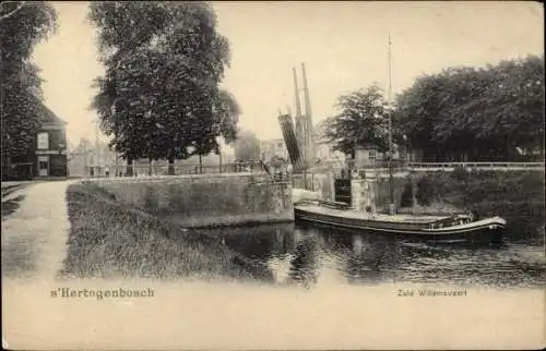 Ak 's Hertogenbosch Nordbrabant Niederlande, Zuid Willemsvaart