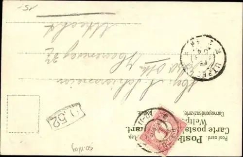 Präge Passepartout Ak Breda Nordbrabant Niederlande, Boschwachterswoning Mastbosch