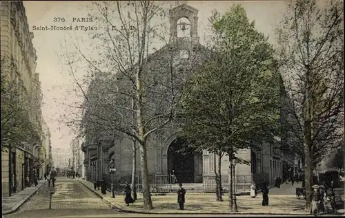 Ak Paris XVI Passy, Saint Honore d'Eylau