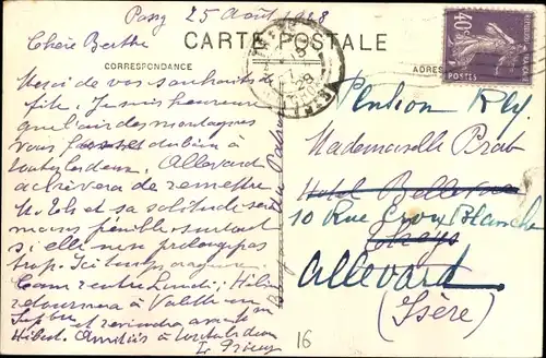 Ak Paris XVI Passy, Rue de l'Assomption