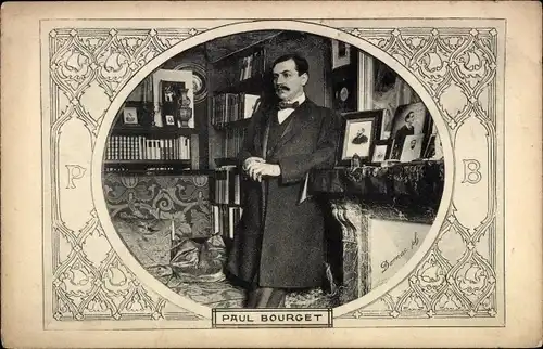 Ak Annales Politiques et Literaires, Schriftsteller Paul Bourget