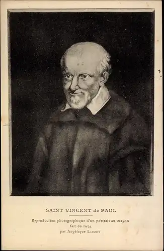 Künstler Ak Labory, Angelique, Saint Vincent de Paul, Portrait