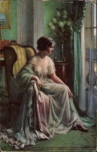 Künstler Ak Enjolras, Träumerei