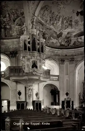 Ak Kappl Waldsassen Oberpfalz, Dreifaltigkeitskirche, Wallfahrtskirche der Heiligsten Dreifaltigkeit