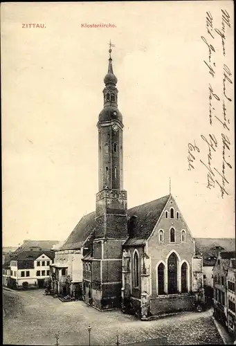 Ak Zittau in Sachsen, Klosterkirche