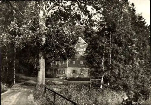 Ak Oberpöbel Dippoldiswalde Sachsen, Putzmühle, Waldgaststätte