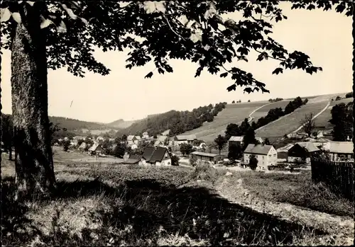 Ak Fürstenwalde Geising Altenberg Erzgebirge, Totalansicht des Ortes