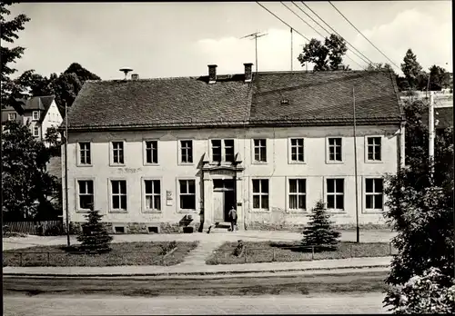 Ak Langenau Brand Erbisdorf in Sachsen, Rathaus