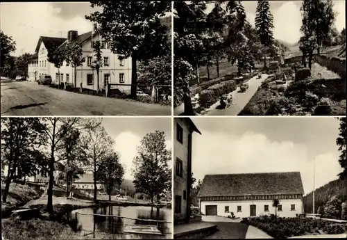 Ak Oberpöbel Dippoldiswalde Sachsen, Ferienheim und Gaststätte, Reichsbahnamt Dresden