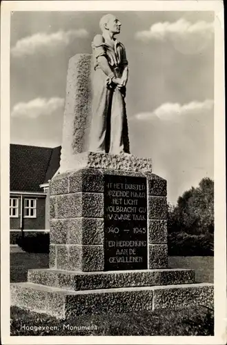 Ak Hoogeveen Drenthe, Monument