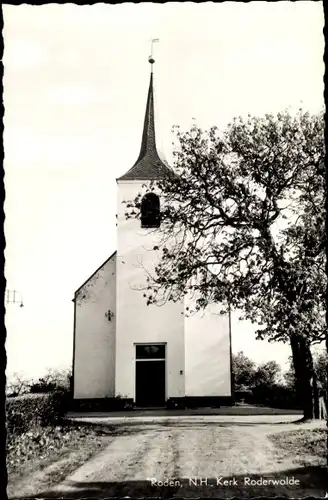 Ak Roden Drenthe Niederlande, N.H. Kerk, Roderwolde