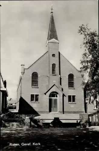 Ak Roden Drenthe Niederlande, Geref. Kerk