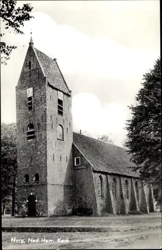 Ak Norg Drenthe, Ned. Herv. Kerk