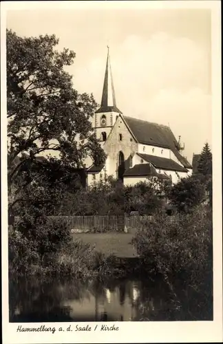 Ak Hammelburg in Unterfranken Bayern, Kirche