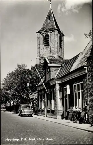 Ak Nootdorp Südholland Niederlande, Ned. Herv. Kerk