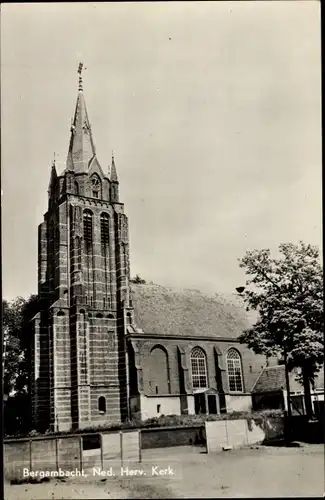 Ak Bergambacht Südholland, Ned. Herv. Kerk