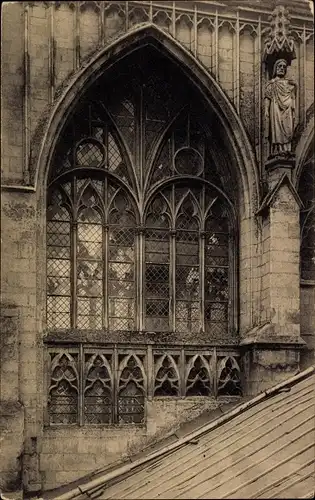 Ak Tongres Tongeren Flandern Limburg, Lieve-Vrouwekerk, Venster der kruisbeuk