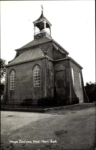 Ak Hooge Zwaluwe Nordbrabant, Ned. Herv. Kerk