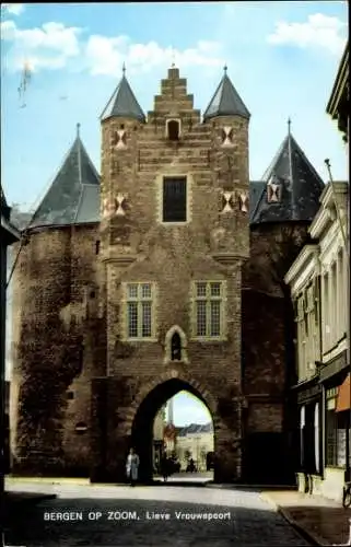 Ak Bergen op Zoom Nordbrabant Niederlande, Lieve Vrouwepoort