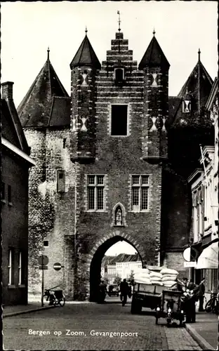 Ak Bergen op Zoom Nordbrabant Niederlande, Gevangenpoort