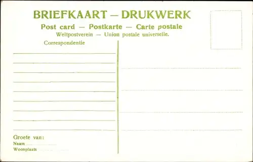 Ak Amsterdam Nordholland Niederlande, Hoogesluis