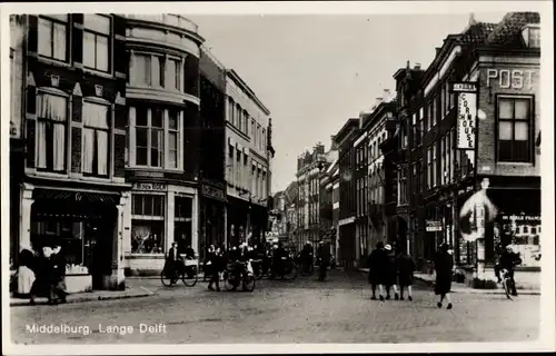 Ak Middelburg Zeeland Niederlande, Lange Delft