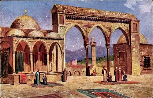 Ak Jerusalem Israel, Felsendom