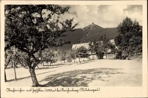 Ak Ještěd Jeschken Region Reichenberg, Oberhainichen, Prächtige Rundsicht