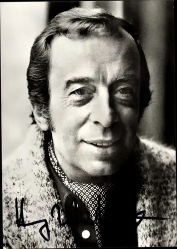 Ak Schauspieler Harry Wüstenhagen, Portrait, Autogramm