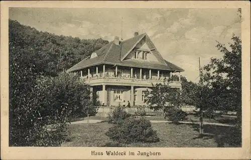 Ak Bad Sobernheim an der Nahe, Haus Waldeck im Jungborn