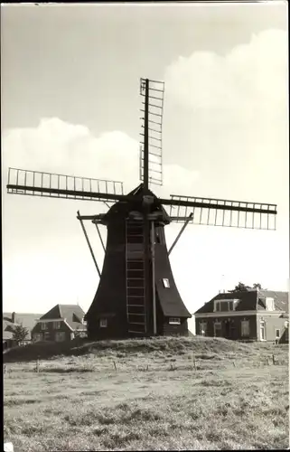 Ak Kropswolde Groningen Niederlande, korenmolen De Hoop