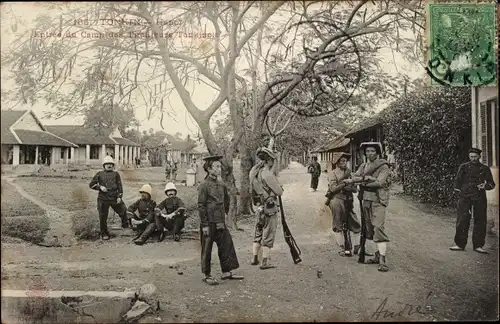 Ak Hanoi Tonkin Vietnam, Entree du Camp