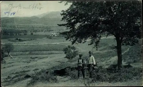 Ak Niš Nisch Serbien, Landschaft
