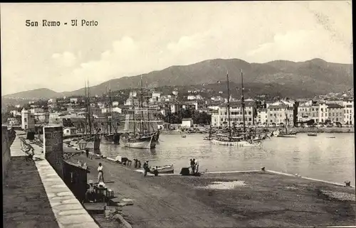 Ak San Remo Ligurien, Il Porto