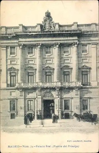 Ak Madrid Spanien, Palacio Real