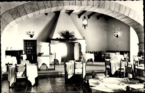 Ak Ciudad Rodrigo Kastillen und León, Parador of the Turisme, Dining Room