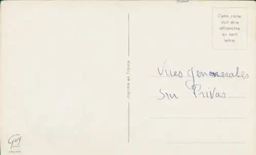 Leporello Ak Privas Ardèche, L'Eglise, La Mairie, Le Palais de Justice, L'Esplanade, Champ du Mars