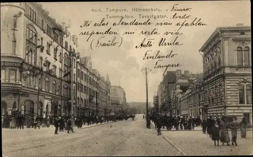 Ak Tammerfors Tampere Finnland, Tavastgatan