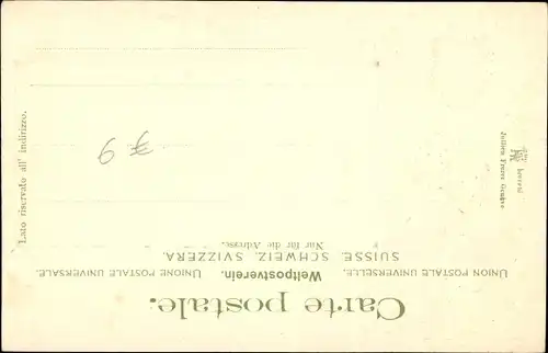 Präge Wappen Passepartout Ak Genf Kanton Schweiz, Barque du Lac Leman