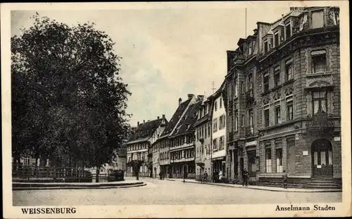 Ak Weissenburg im Simmental Kanton Bern, Anselmann Staden