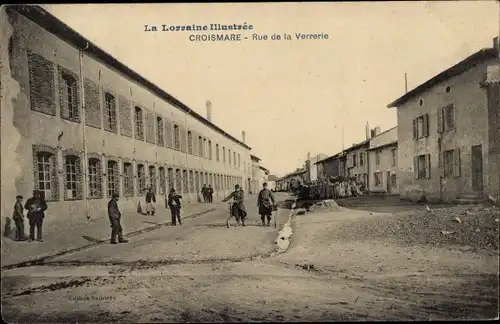 Ak Croismare Meurthe et Moselle, Rue de la Verrerie