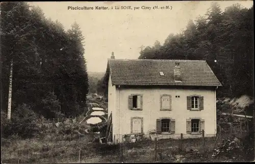 Ak Cirey Meurthe et Moselle, a La Soie